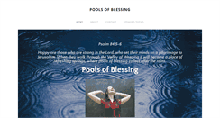 Desktop Screenshot of poolsofblessing.com