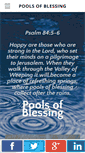 Mobile Screenshot of poolsofblessing.com